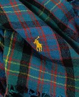 Polo Ralph Lauren Men's Outdoor Crinkle Plaid Scarf