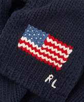 Polo Ralph Lauren Men's Intarsia Flag Scarf