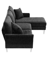 Slickblue Convertible Sectional Sofa for Versatile and Stylish Living Room Seating