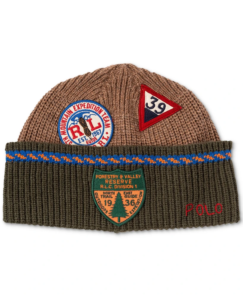 Polo Ralph Lauren Men's Expedition Patch Beanie