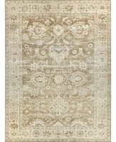 Exquisite Rugs Antique Weave Oushak 2001 4'x6' Area Rug
