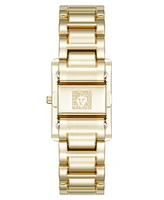 Anne Klein Women's Quartz Contemporary Green and Gold-Tone Alloy Metal Watch, 24mm