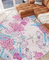Dalyn Seabreeze SZ1 8'x8' Round Area Rug