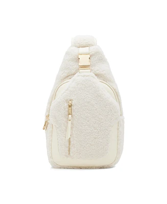 Madden Girl Brookes Sherpa Sling Bag