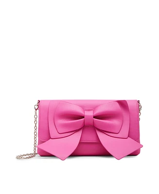 Madden Girl Clara Clutch with Bow Crossbody Bag