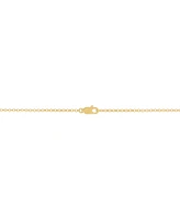 Forever Grown Diamonds Lab Grown Diamond 17" Lariat Necklace (1/2 ct. t.w.) in 14k Gold-Plated Sterling Silver