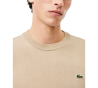 Lacoste Men's Solid Croc Sweater