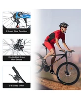 Mountain Bike for Men and Women 26 inch 24 Speed Suspension Fork Kenda Tires