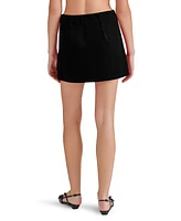 Steve Madden Women's Cindi Stretch Velvet Skort