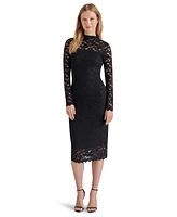 Steve Madden Women's Vivienne Lace Midi Dress