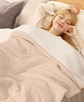 Westinghouse Heated Flannel and Sherpa Blanket