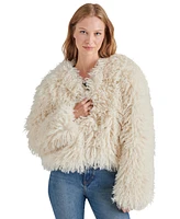 Steve Madden Women's Leites Faux-Fur Jacket