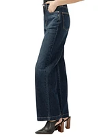 Silver Jeans Co. Women's Highly Desirable High Rise Trouser Leg Jeans