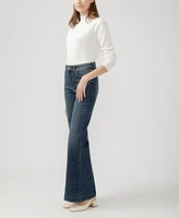 Silver Jeans Co. Women's Isbister High Rise Flare Luxe Stretch