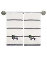 Izod Pine Trail Cotton 2-Pack Hand Towel Set, 16" x 28"