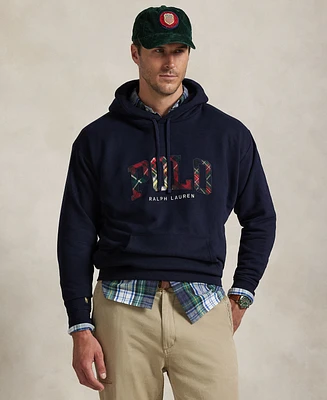 Polo Ralph Lauren Men's The Rl Fleece Plaid-Logo Hoodie