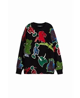 Desigual Boys Boys's Dinosaur hoodie