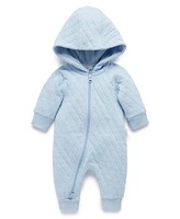 Purebaby Baby Boys Quilted Coverall