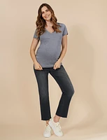 Women's Secret Fit Over the Belly Slim Straight Leg Jeans - Motherhood Maternity