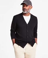 Club Room Men's V-Neck Button Long-Sleeve Cardigan, Exclusively at Macy's