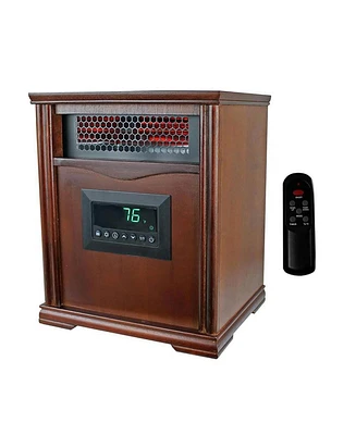 LifeSmart LifePro 4 Element 1500W Electric Infrared Quartz Indoor Space Heater