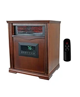 LifeSmart LifePro 4 Element 1500W Electric Infrared Quartz Indoor Space Heater