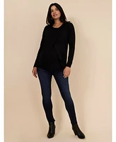 Women's Secret Fit Over the Belly Ankle Length Skinny Jeans - Motherhood Maternity