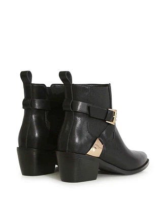 Belle & Bloom Full Moon Ankle Boot - Black