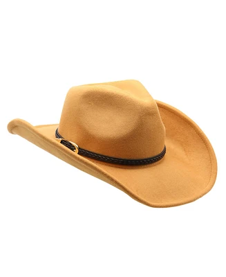 Peter Grimm Audie Ultra Poly Felt Buckle Western Drifter Hat