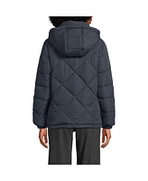 Lands' End Women's FeatherFree Insulated Diamond Quilted Jacket