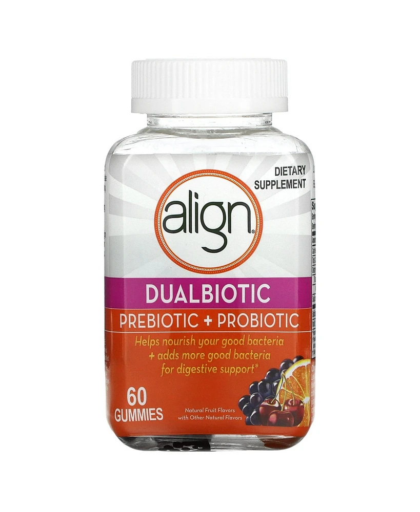 Align Probiotics Dualbiotic Prebiotic + Probiotic Natural Fruit