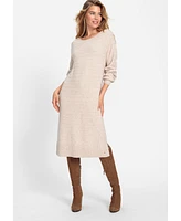 Olsen Women's Boat Neck Sweater Dress