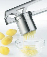 Gefu Stainless Steel 4 Piece Lever Action Potato, Juice and Spaetzle Press