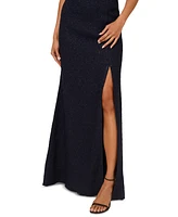 Adrianna Papell Women's Glittered Boucle Gown