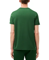 Lacoste Men's Short Sleeve Logo Graphic Crewneck T-Shirt 
