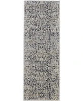 Feizy Kaia 39HUF 3'x8' Runner Area Rug