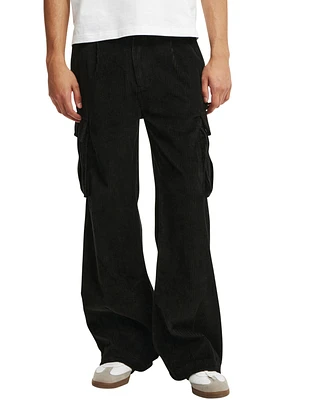 Cotton On Men's Baggy Pleat Cargo Pant