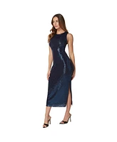 Bebe Women's Sequin Halter Dress