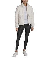 Andrew Marc Sport Women's Quilted Faux-Fur Jacket