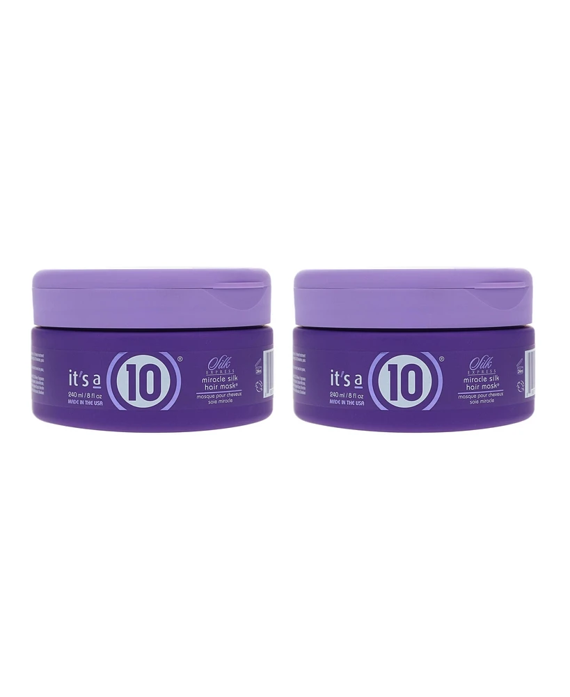 it's a 10 Silk Express Silk Mask 8 oz 2 Pack