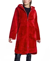 Julia & Stella by Maximilian Women's Shearling Parka