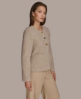 Donna Karan New York Women's Wool Blend Jacket