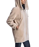 Julia & Stella by Maximilian Women's Sherpa Stadium Coat