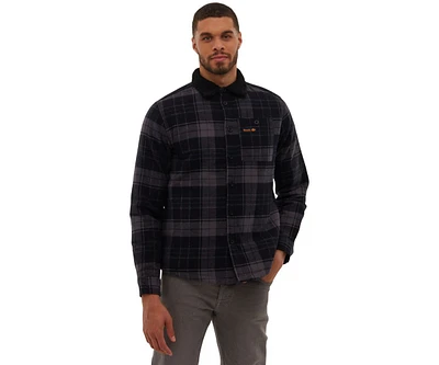 Bench Dna Men's Tavarell Flannel Check Shirt