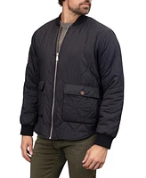 Bagatelle Homme Men's Quilted Nylon Bomber Jacket