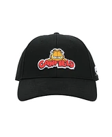 Garfield Men's Character Logo Black Baseball Cap