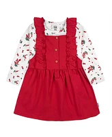 Gerber Toddler Girls Jumper and Top Set