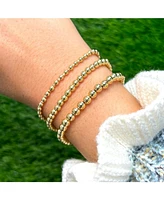 The Lovery Mini Gold Ball Bead Bracelet 14K Gold