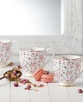 Royal Albert Rose Confetti 3-Piece Tea Set