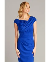 Tadashi Shoji Women's Dorsey Draped Cocktail Dress